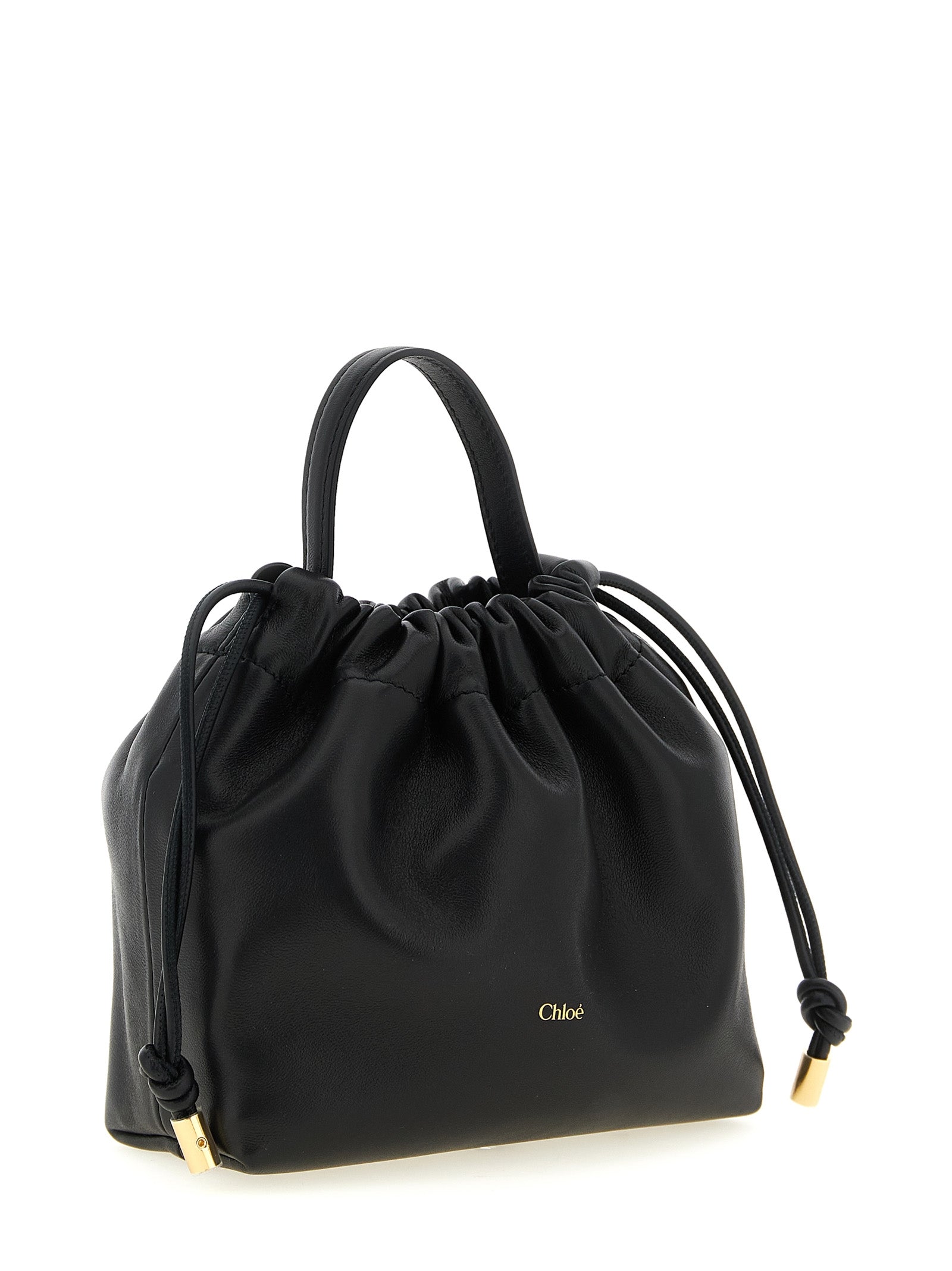 CHLOÉ - CHLOÉ Women’s Chloé Icons Mini Shoulder Bag Black - Women’s Bags