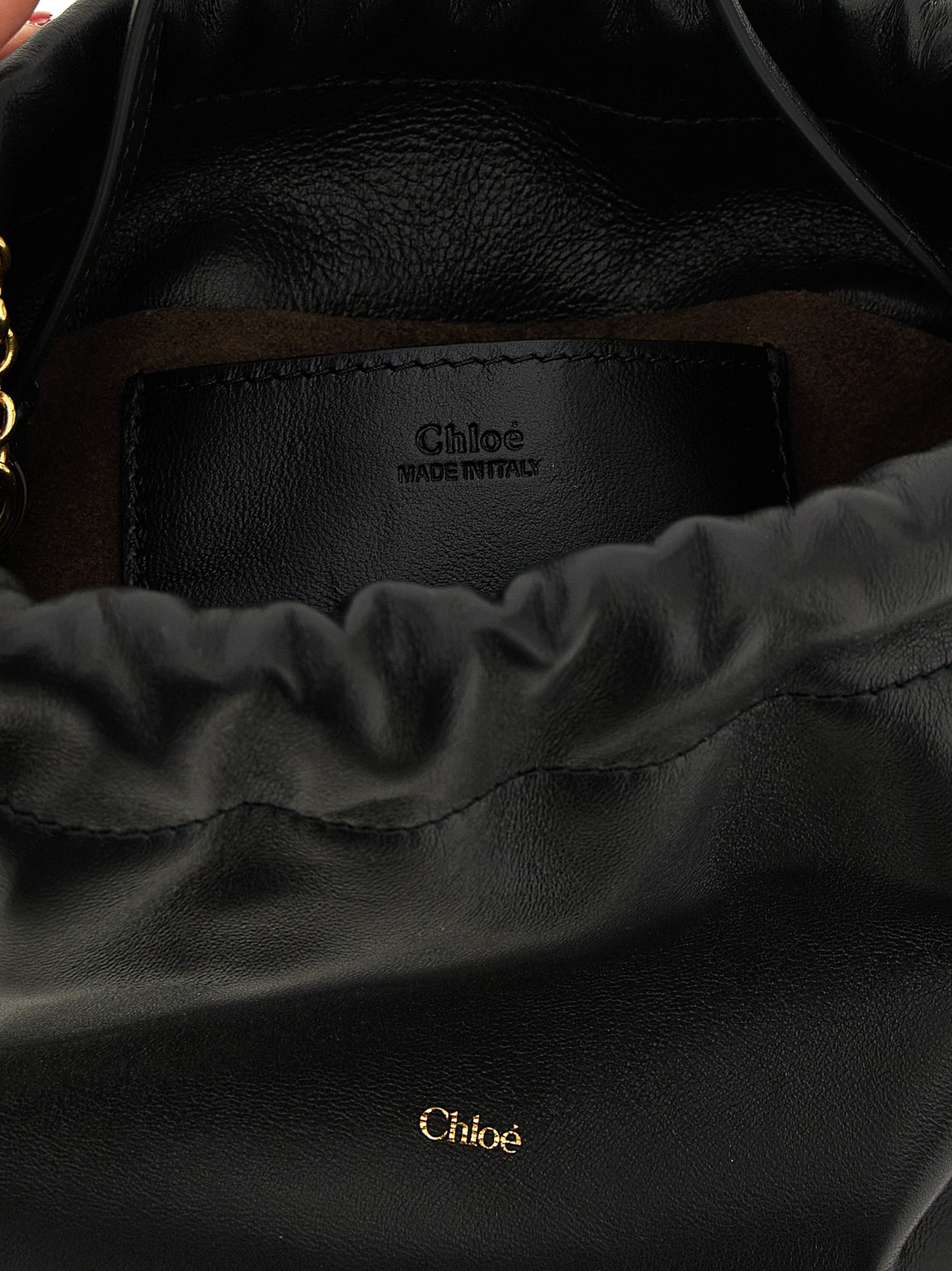 CHLOÉ - CHLOÉ Women’s Chloé Icons Mini Shoulder Bag Black - Women’s Bags