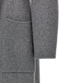 ELISABETTA FRANCHI - ELISABETTA FRANCHI - Double-breasted knit coat - Women’s Outerwear