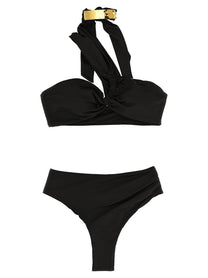 ELISABETTA FRANCHI Women's Jewel Bikini Black