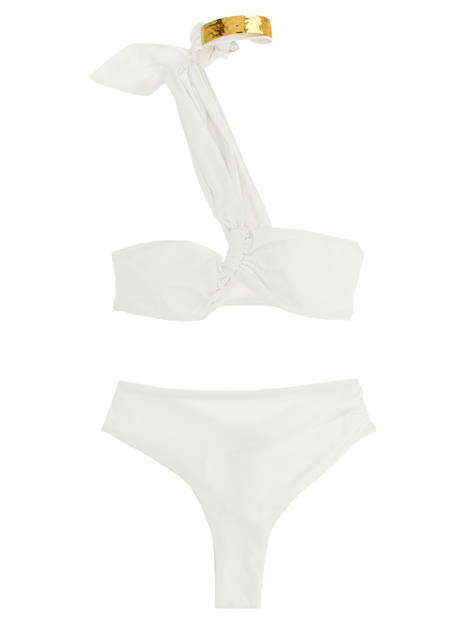 ELISABETTA FRANCHI Women's Jewel Bikini White