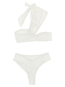 ELISABETTA FRANCHI Women's Jewel Bikini White