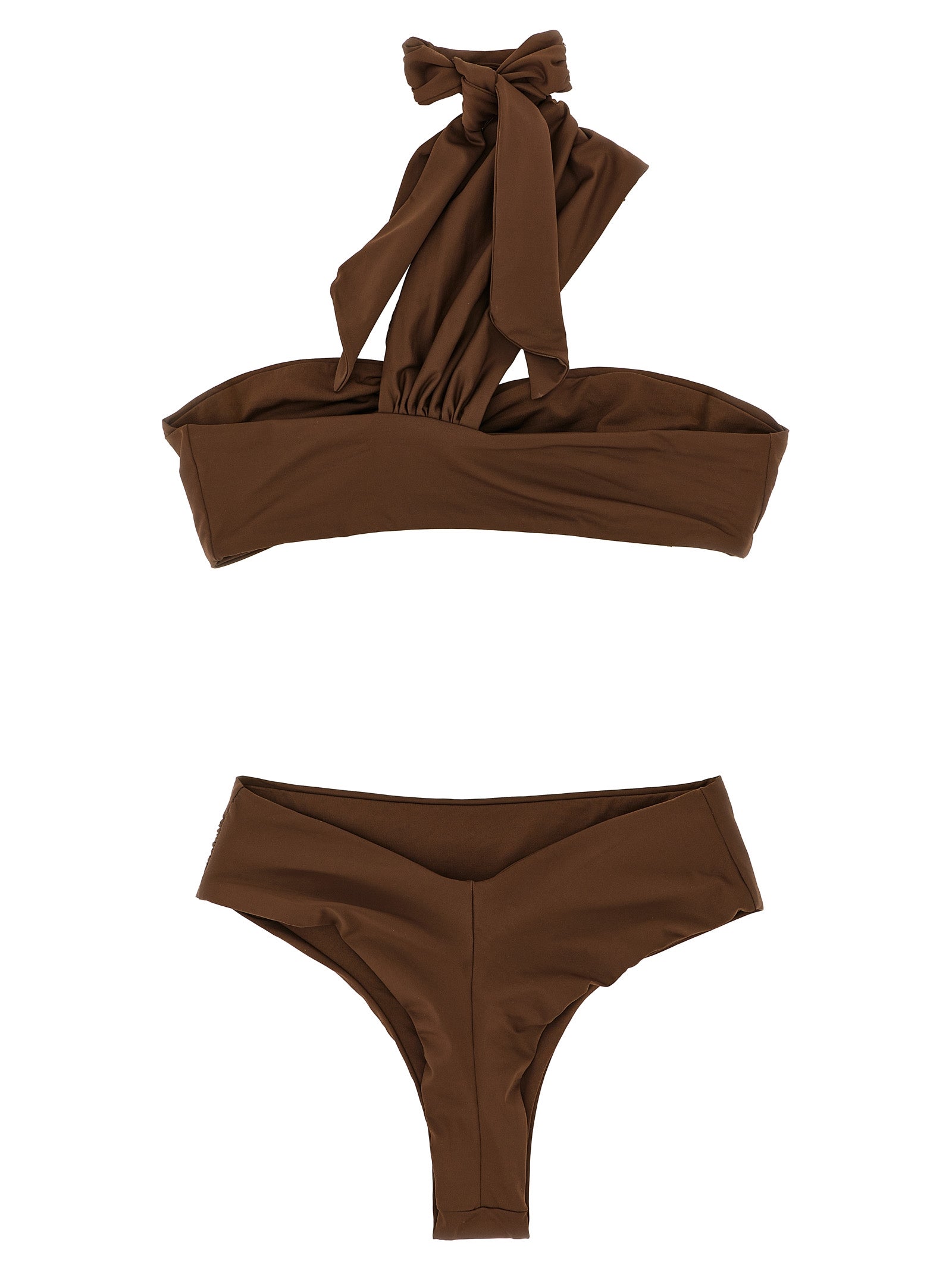 ELISABETTA FRANCHI Women's Jewel Bikini Brown