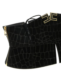 ELISABETTA FRANCHI Women's Bustier Belt Black