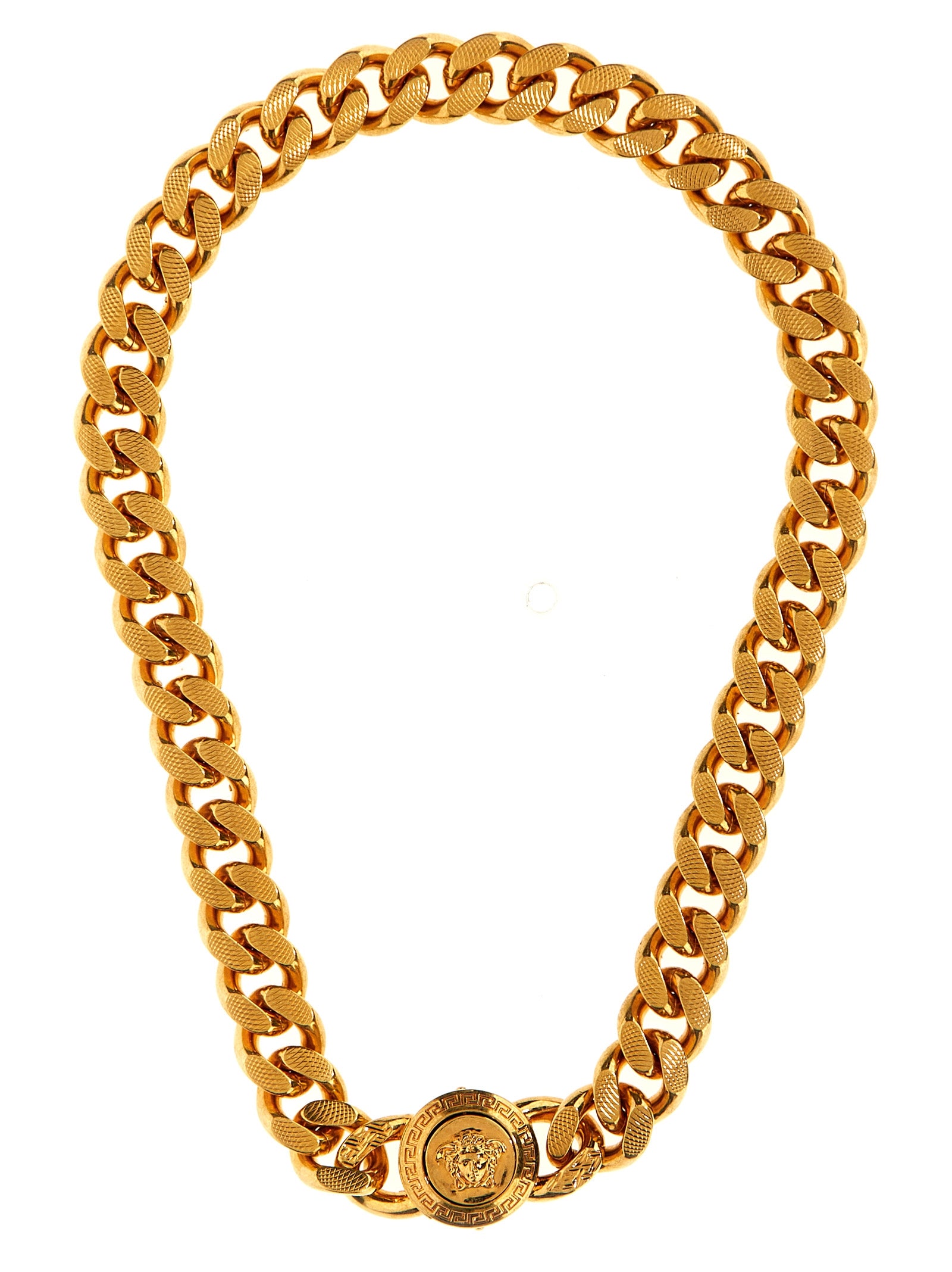 VERSACE - VERSACE Men’s Medusa Necklace Gold - Man,Accessories,Jewelry,Necklaces