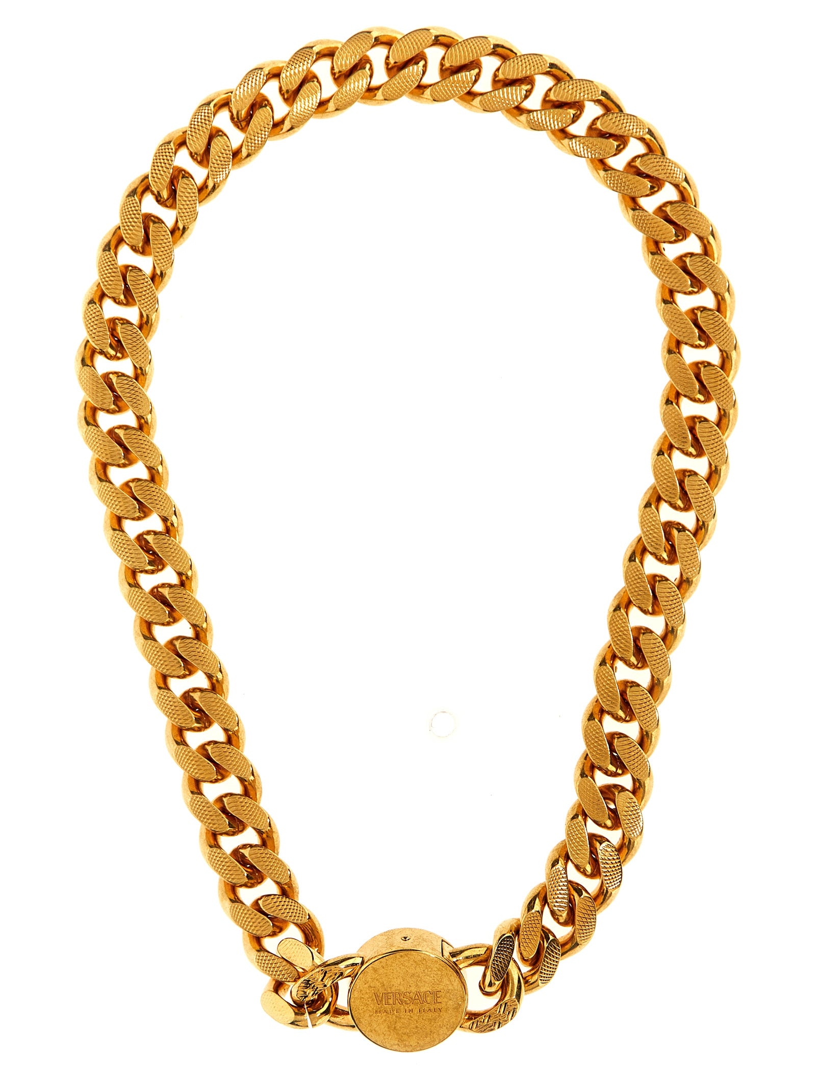 VERSACE - VERSACE Men’s Medusa Necklace Gold - Man,Accessories,Jewelry,Necklaces