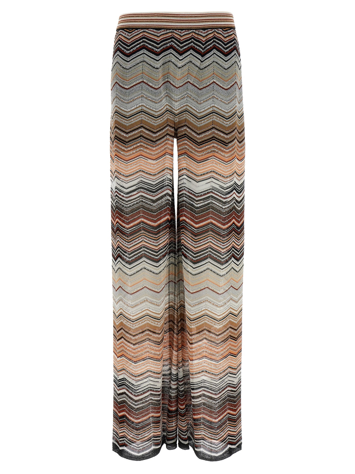 MISSONI - MISSONI - Chevron lamé pants - Women’s Pants
