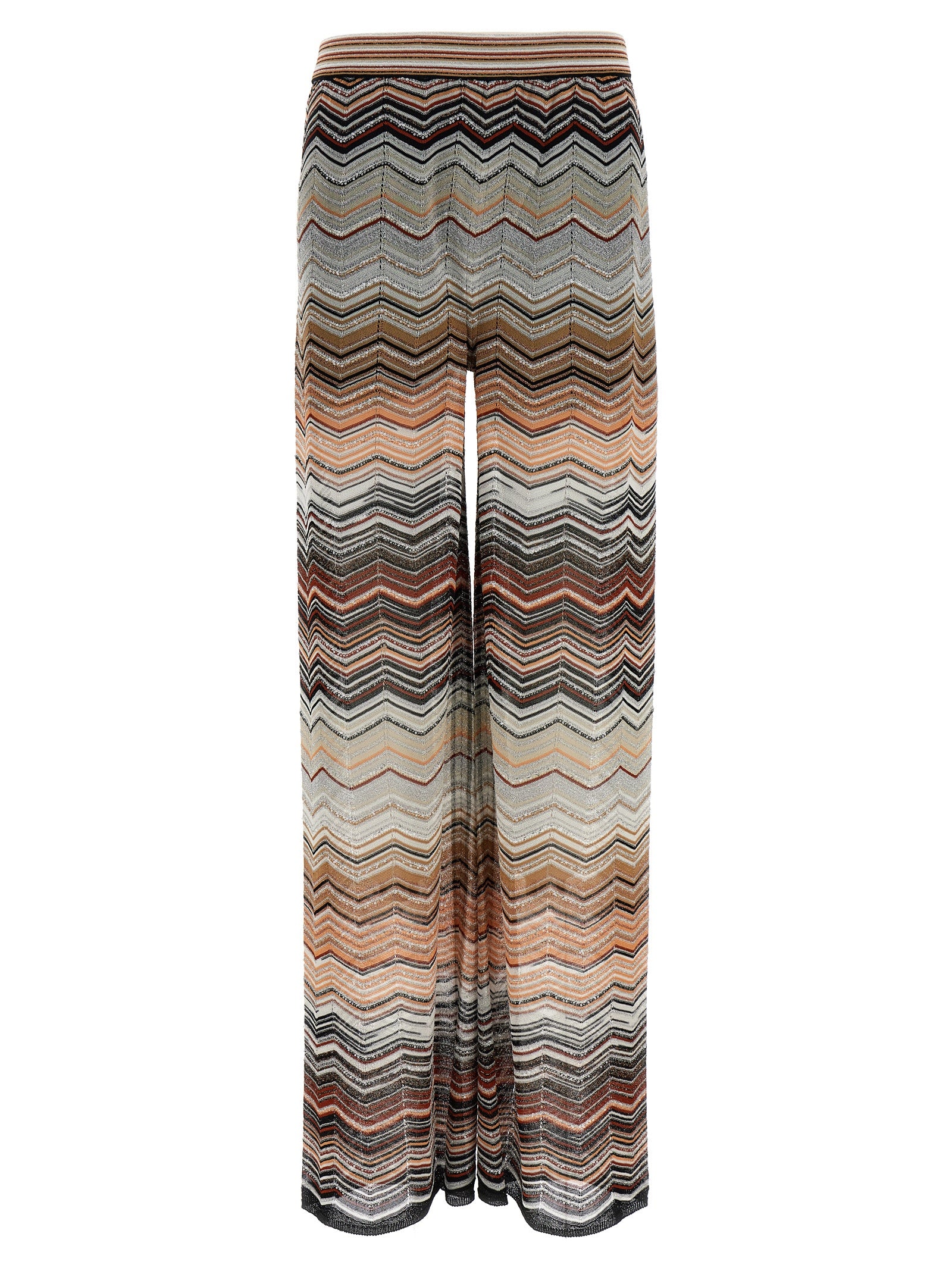 MISSONI - MISSONI - Chevron lamé pants - Women’s Pants