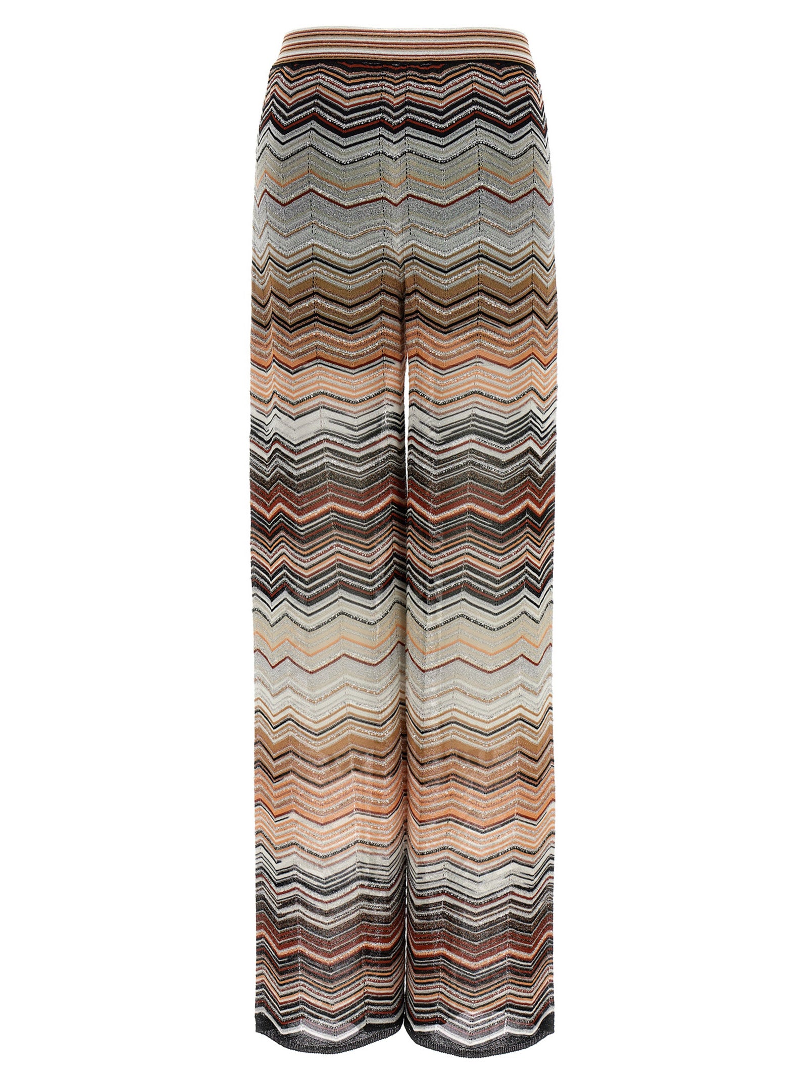 MISSONI - MISSONI - Chevron lamé pants - Women’s Pants