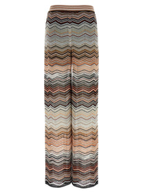 MISSONI - MISSONI - Chevron lamé pants - Women’s Pants
