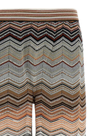MISSONI - MISSONI - Chevron lamé pants - Women’s Pants