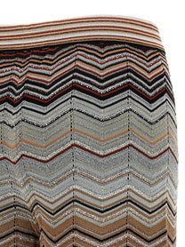 MISSONI - MISSONI - Chevron lamé pants - Women’s Pants