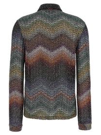 MISSONI Women's Sequin And Lamé Viscose Shirt Multicolor