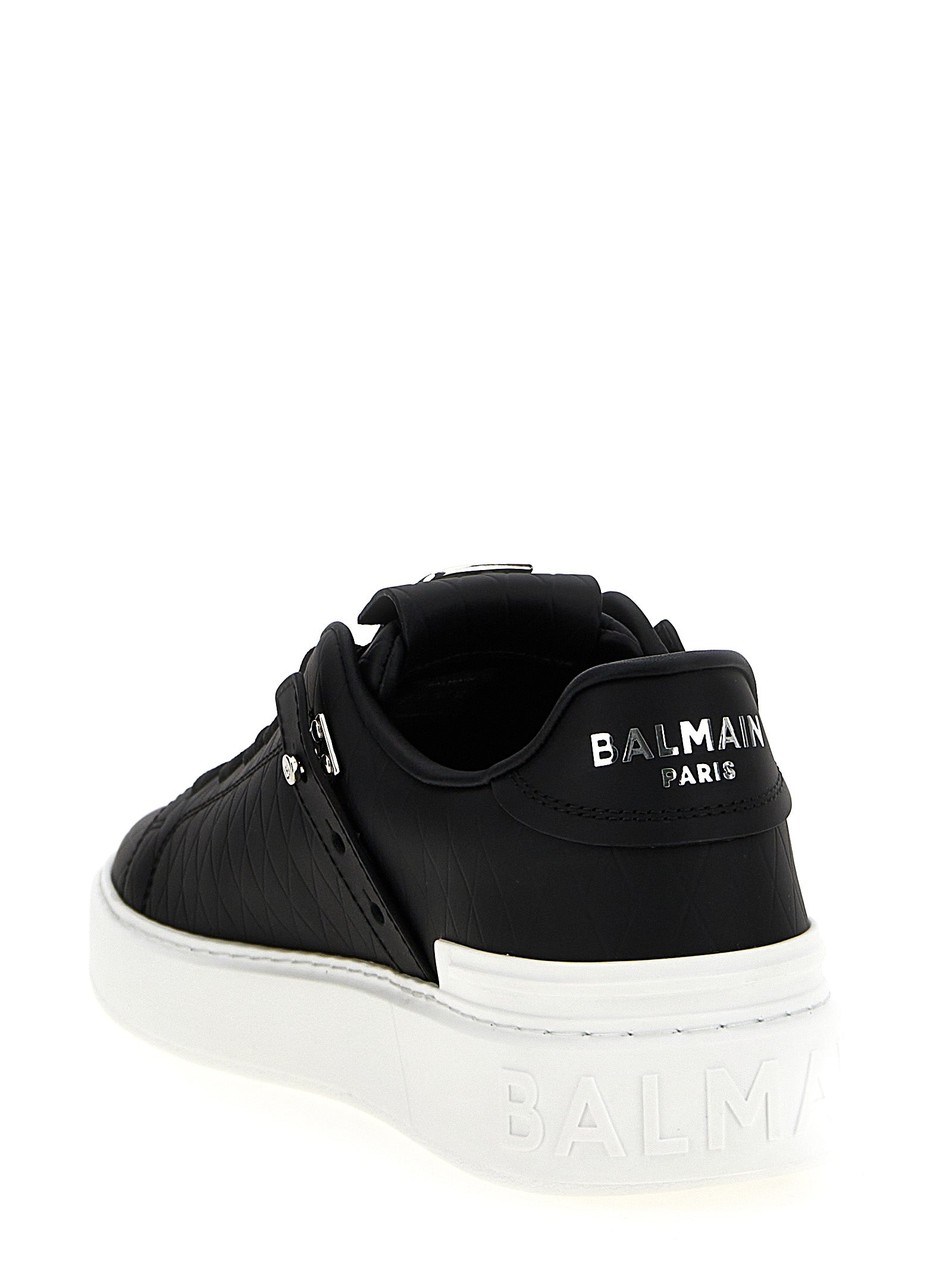 BALMAIN Men's B-Court B-Buzz Sneakers Black