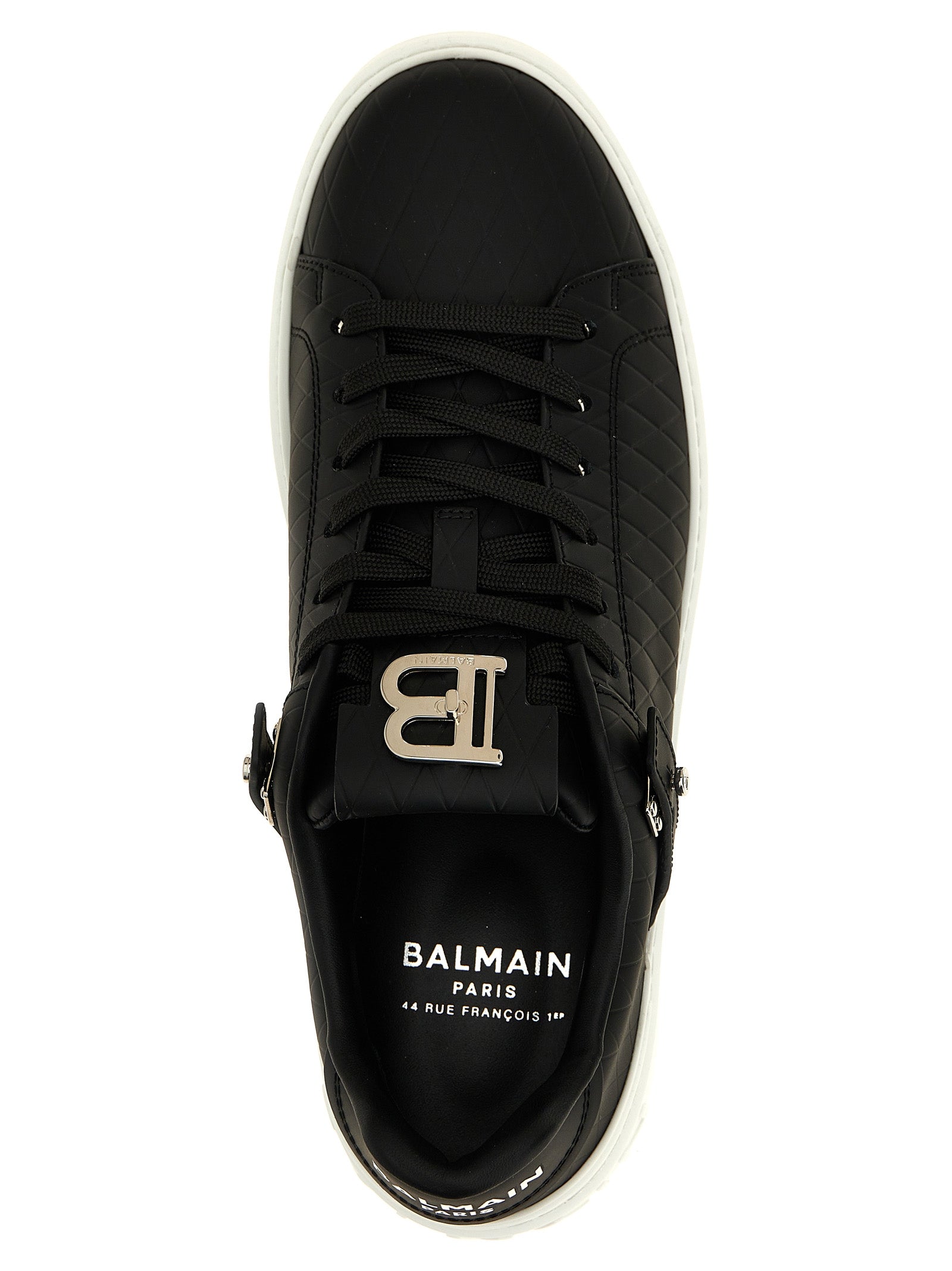 BALMAIN Men's B-Court B-Buzz Sneakers Black