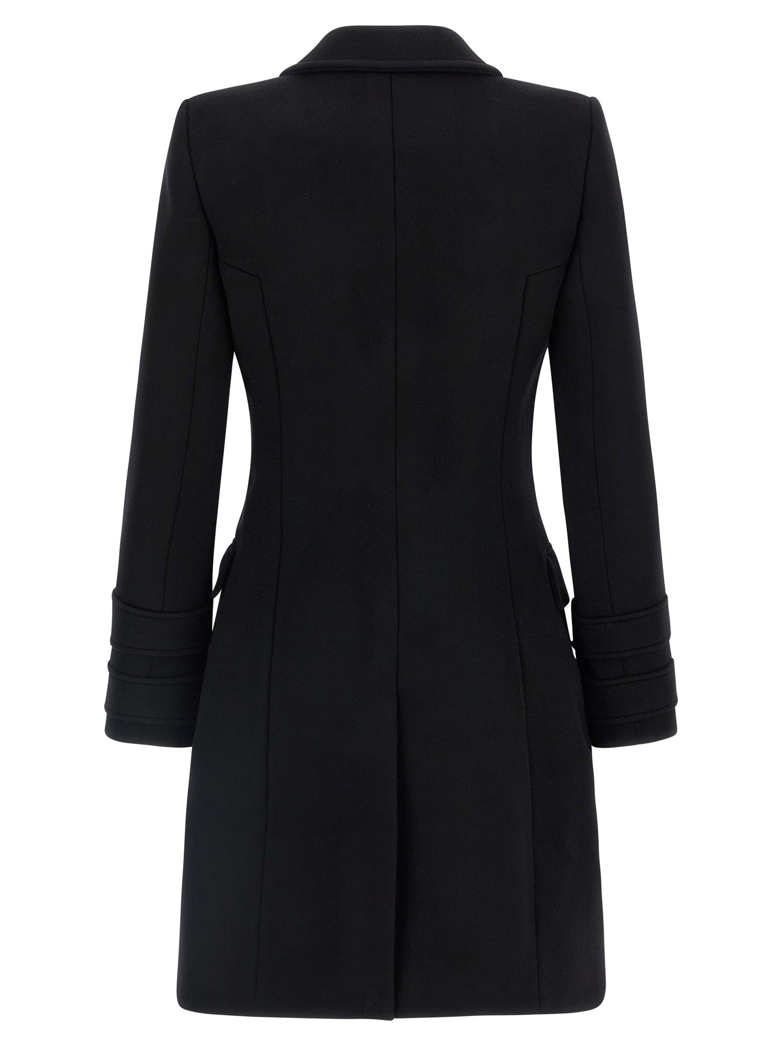 BALMAIN Women's 10 Bottoni Coat Black