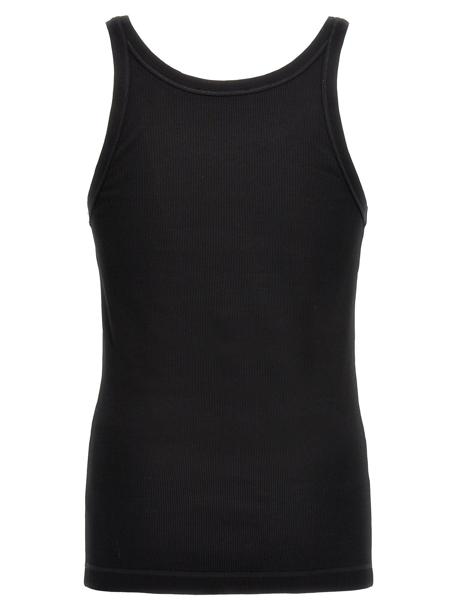 DOLCE &amp; GABBANA - DOLCE &amp; GABBANA - Ribbed tank top - Men’s Tops