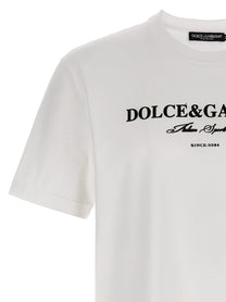 DOLCE &amp; GABBANA - DOLCE &amp; GABBANA - Flock print t-shirt - Men’s Tops