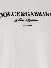 DOLCE &amp; GABBANA - DOLCE &amp; GABBANA - Flock print t-shirt - Men’s Tops