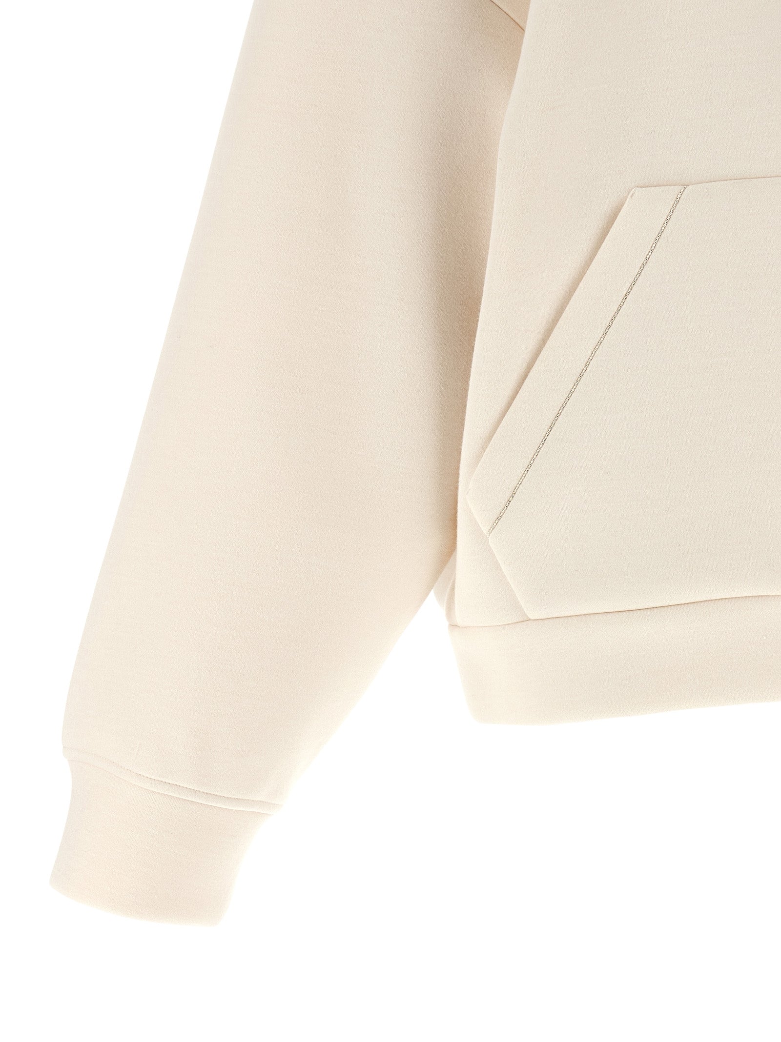 FABIANA FILIPPI - FABIANA FILIPPI - Scuba cashmere hoodie - Women’s Sweatshirts