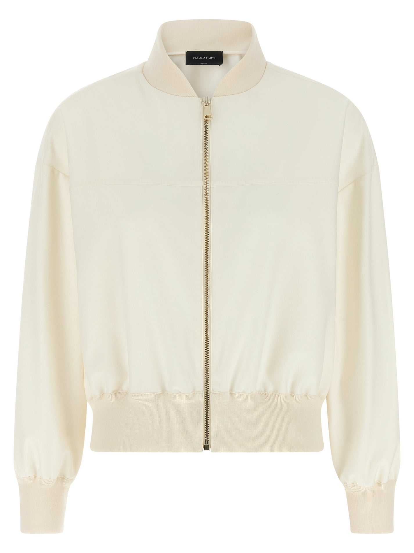 FABIANA FILIPPI - FABIANA FILIPPI - Insert bomber jacket - Women’s Outerwear