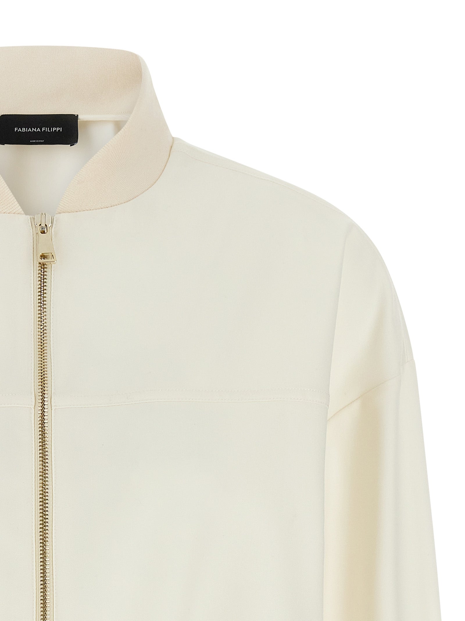 FABIANA FILIPPI - FABIANA FILIPPI - Insert bomber jacket - Women’s Outerwear