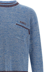 MARNI - MARNI - ’Marni Mending’ sweater - Men’s Knitwear