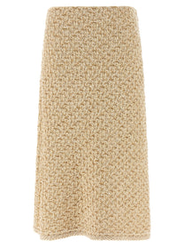 FABIANA FILIPPI - FABIANA FILIPPI - Denim-effect tweed skirt - Women’s Bottoms