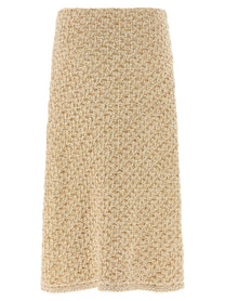 FABIANA FILIPPI - FABIANA FILIPPI - Denim-effect tweed skirt - Women’s Bottoms