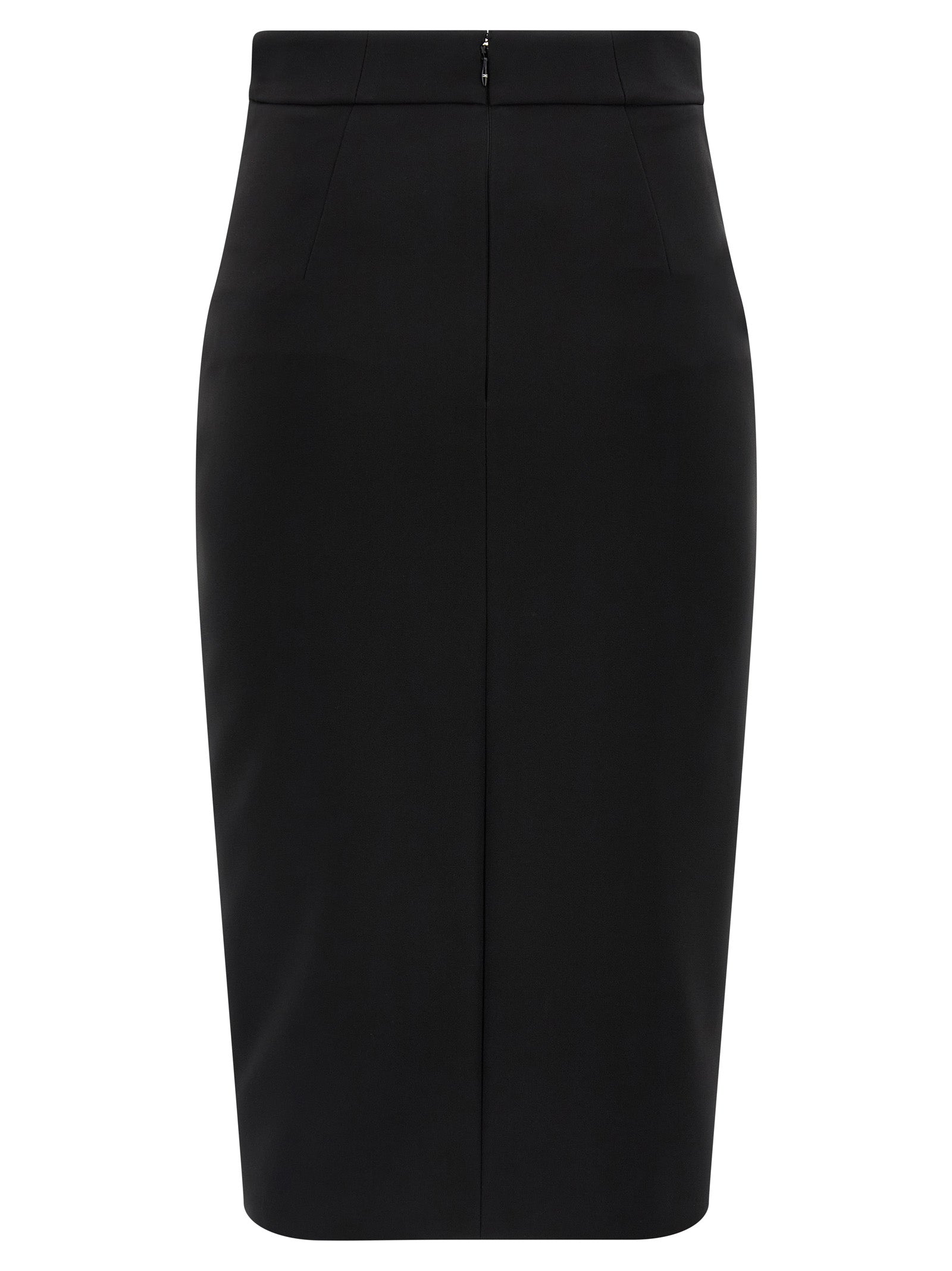 ELISABETTA FRANCHI Women's Zip Skirt Black