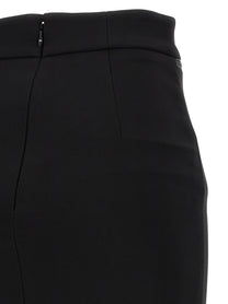 ELISABETTA FRANCHI Women's Zip Skirt Black