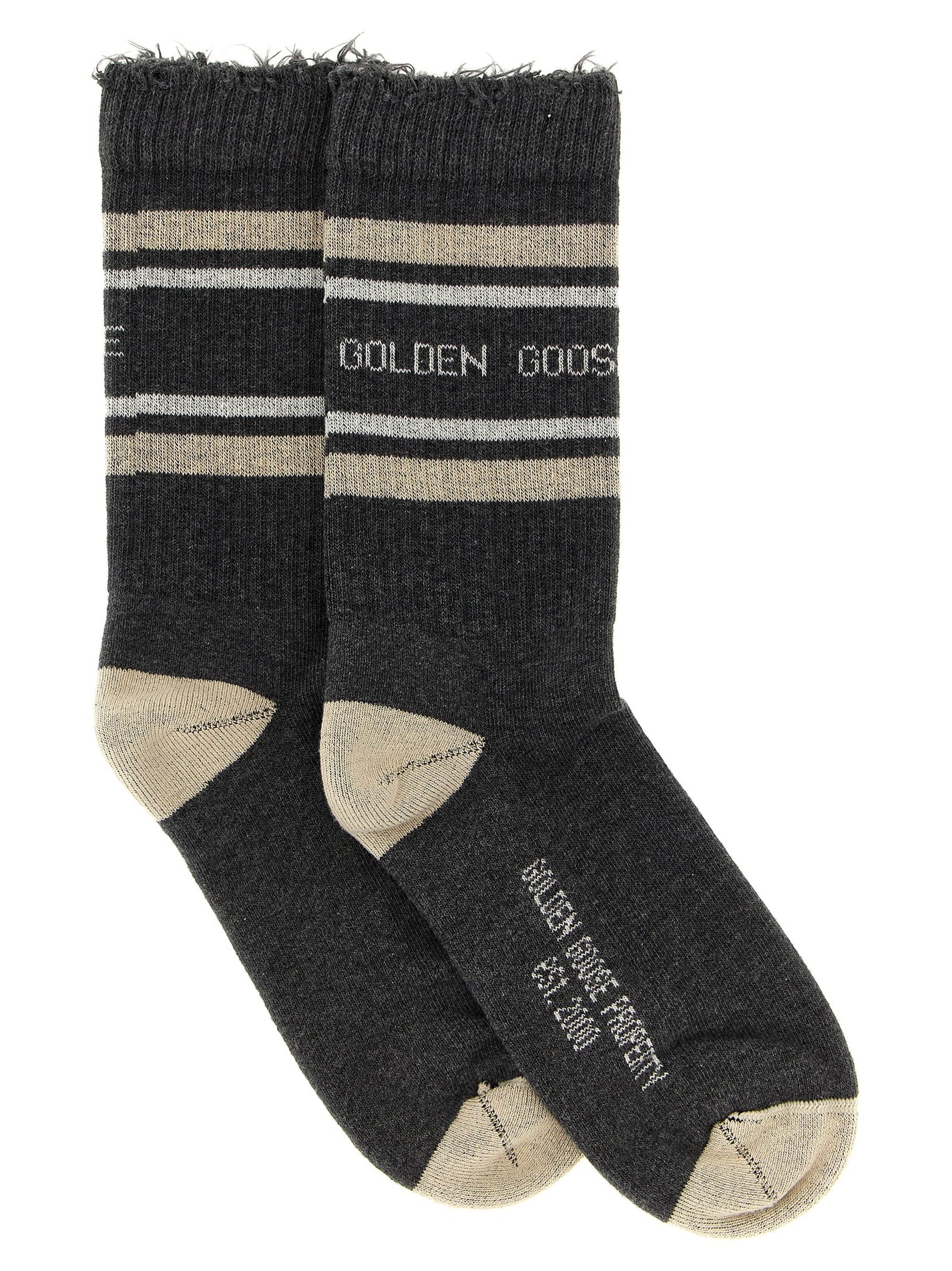 GOLDEN GOOSE - GOLDEN GOOSE - Logo socks - Women’s Accessories