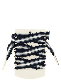 GOLDEN GOOSE Women's Skin Vintage Shoelaces White/Black