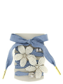 GOLDEN GOOSE Women's Skin Vintage Shoelaces Light Blue