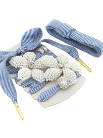 GOLDEN GOOSE Women's Skin Vintage Shoelaces Light Blue