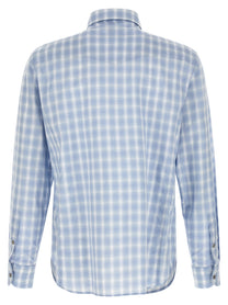 TOM FORD Men's Western Shirt Light Blue