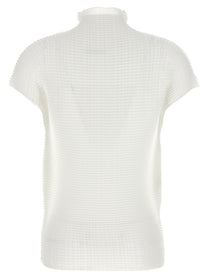 ISSEY MIYAKE - ISSEY MIYAKE - ’Wooly Pleats’ blouse - Women’s Tops