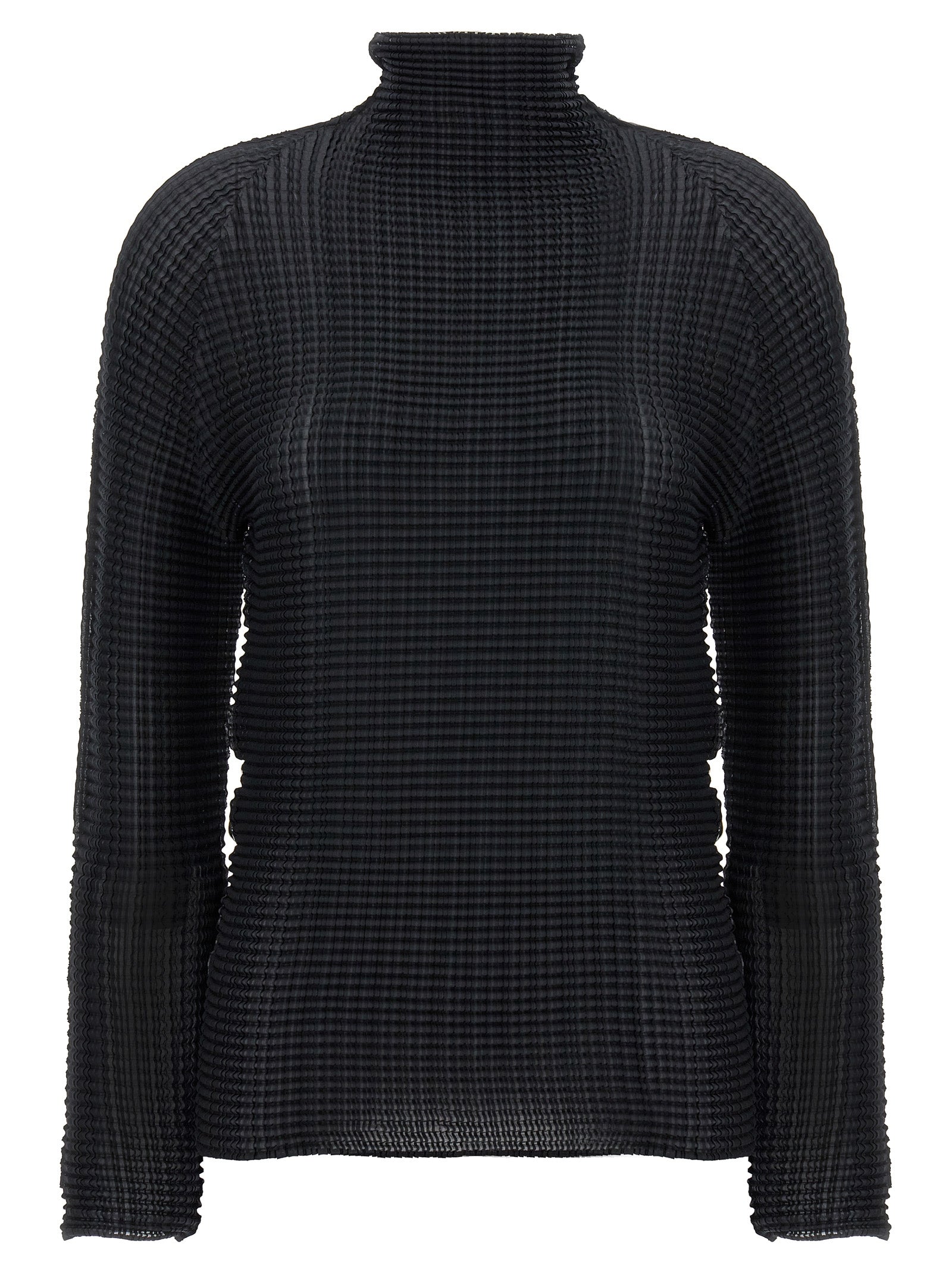 ISSEY MIYAKE - ISSEY MIYAKE - ’Wooly Pleats’ blouse - Women’s Knitwear