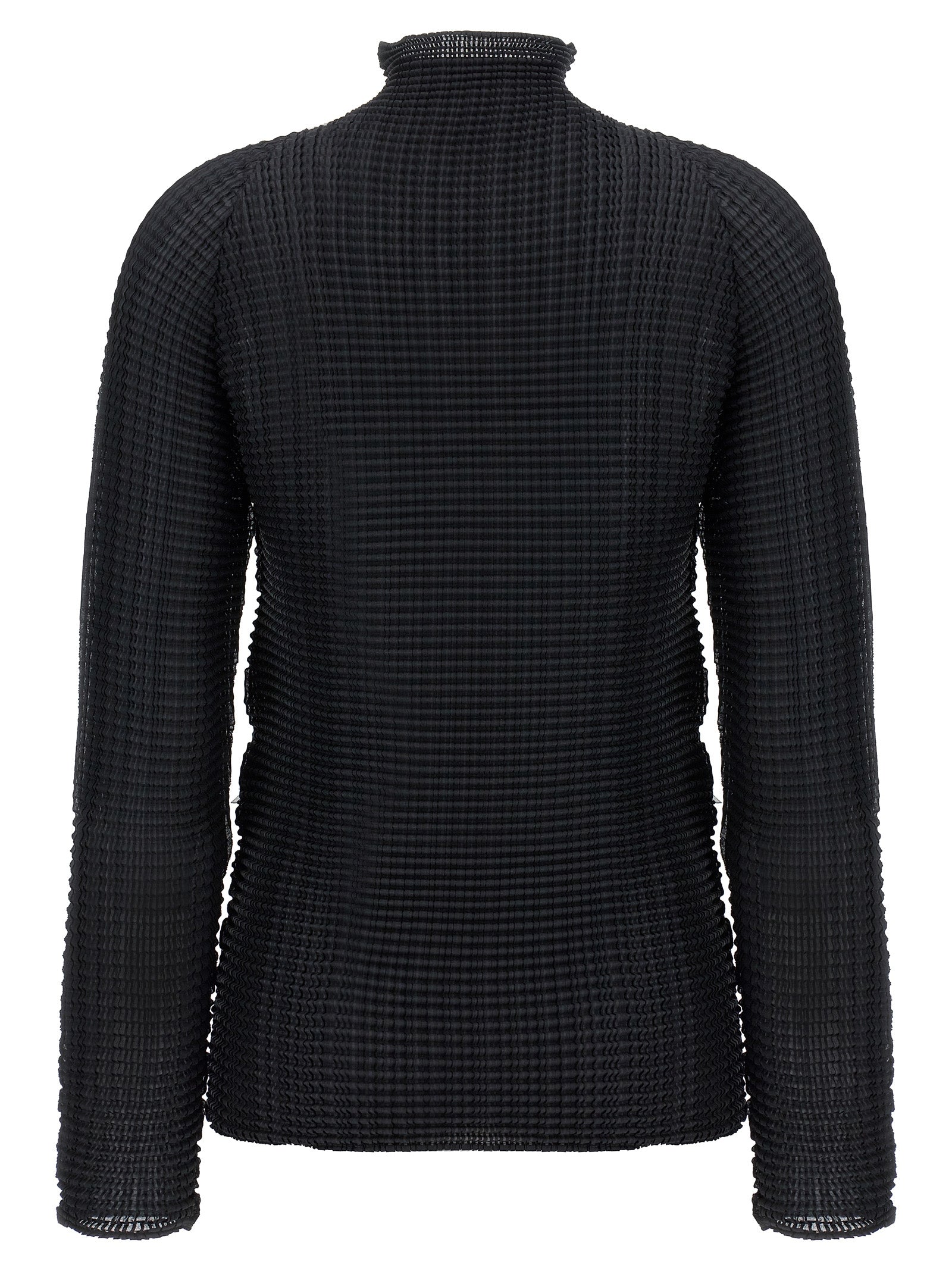 ISSEY MIYAKE - ISSEY MIYAKE - ’Wooly Pleats’ blouse - Women’s Knitwear