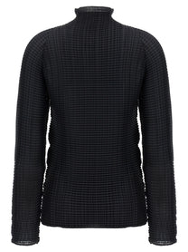 ISSEY MIYAKE - ISSEY MIYAKE - ’Wooly Pleats’ blouse - Women’s Knitwear