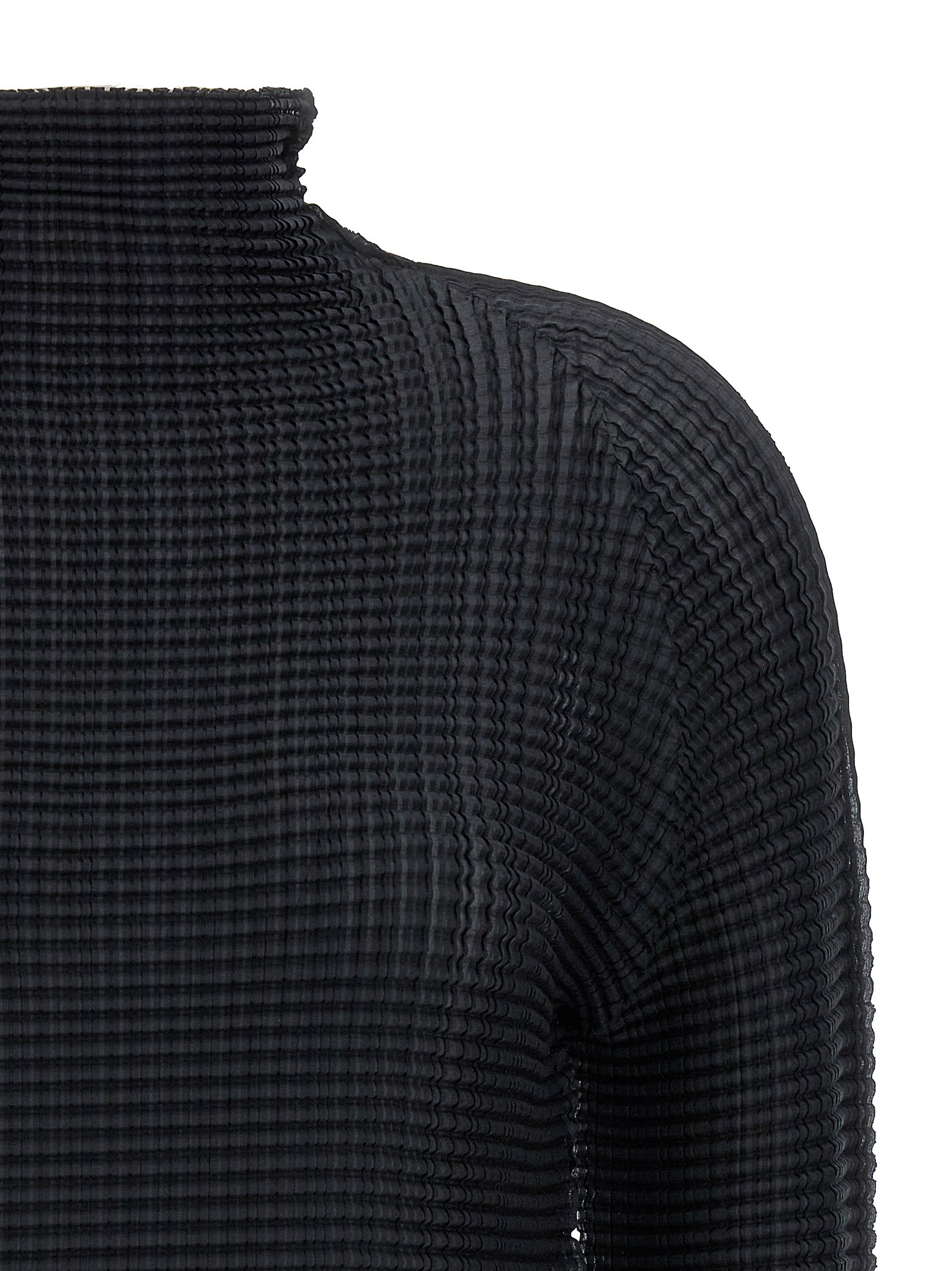 ISSEY MIYAKE - ISSEY MIYAKE - ’Wooly Pleats’ blouse - Women’s Knitwear