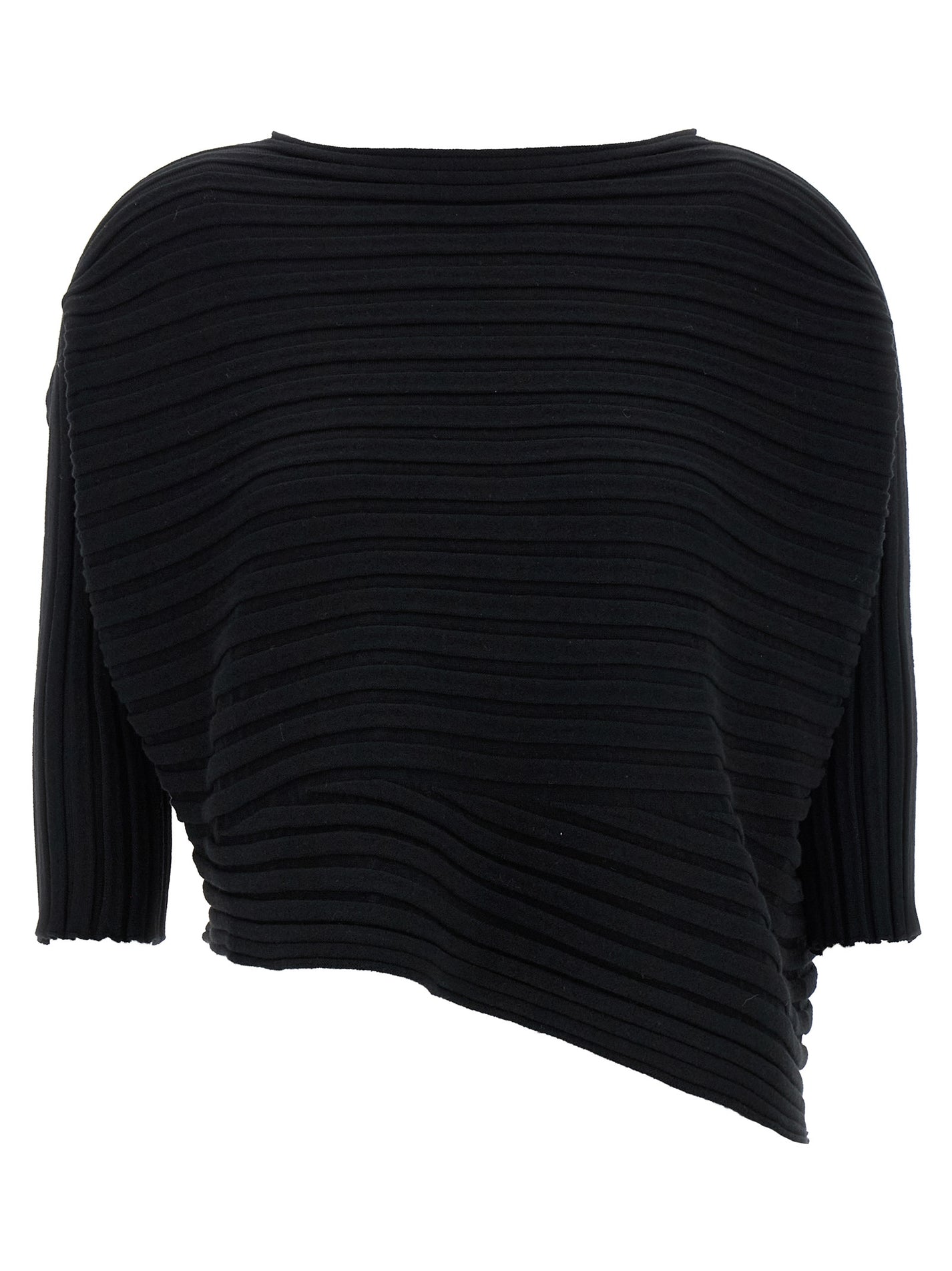ISSEY MIYAKE - ISSEY MIYAKE - ’Cotton Cashmere Knit’ top - Women’s Tops