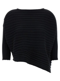 ISSEY MIYAKE - ISSEY MIYAKE - ’Cotton Cashmere Knit’ top - Women’s Tops