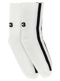 Y-3 - Y-3 - ’Y-3 Stripes’ socks - Men’s Clothing