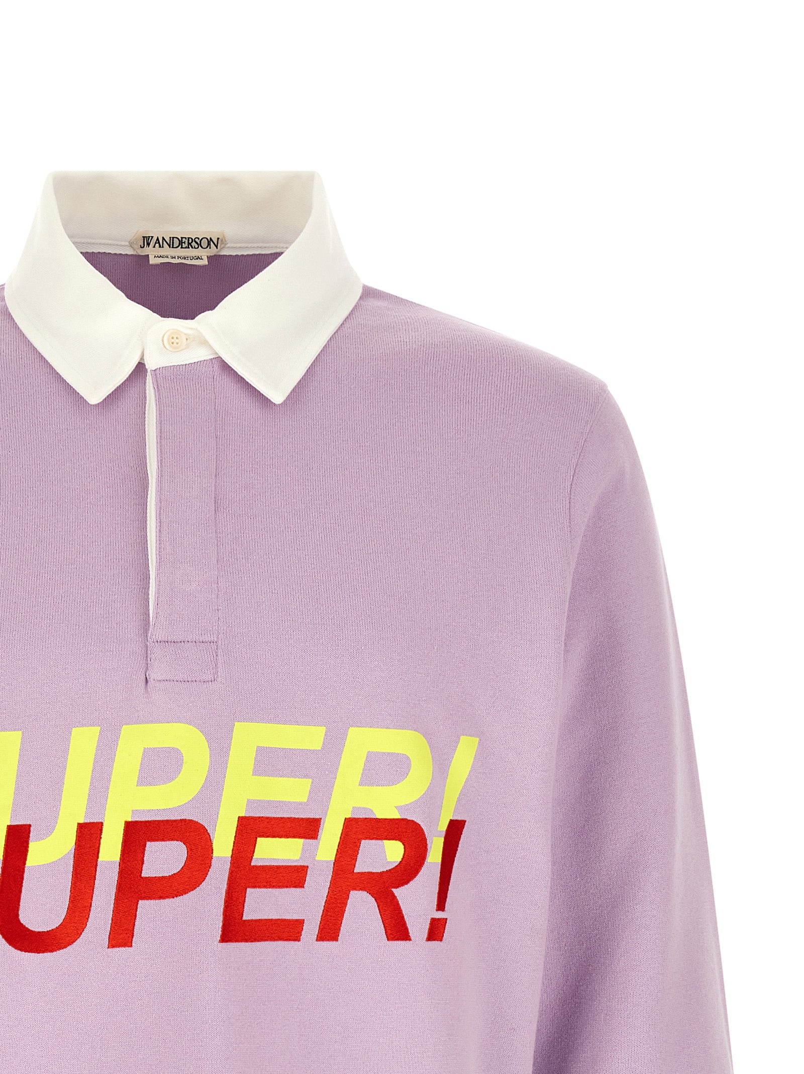 J.W.ANDERSON - J.W.ANDERSON - ’Super Super’ polo shirt - Men’s Tops