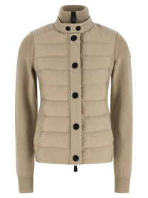 MONCLER GRENOBLE - MONCLER GRENOBLE - Padded cardigan - Women’s Knitwear