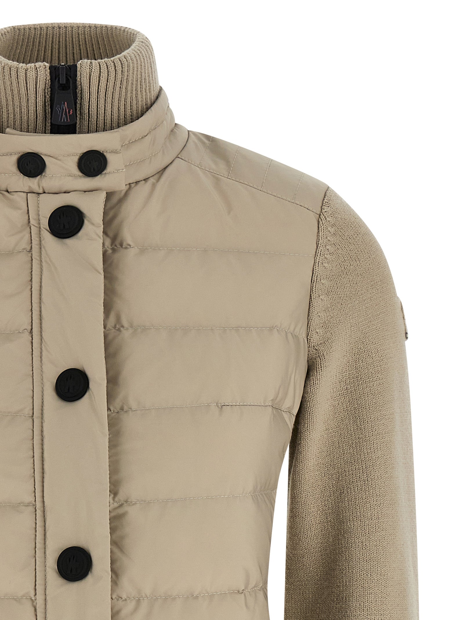 MONCLER GRENOBLE - MONCLER GRENOBLE - Padded cardigan - Women’s Knitwear