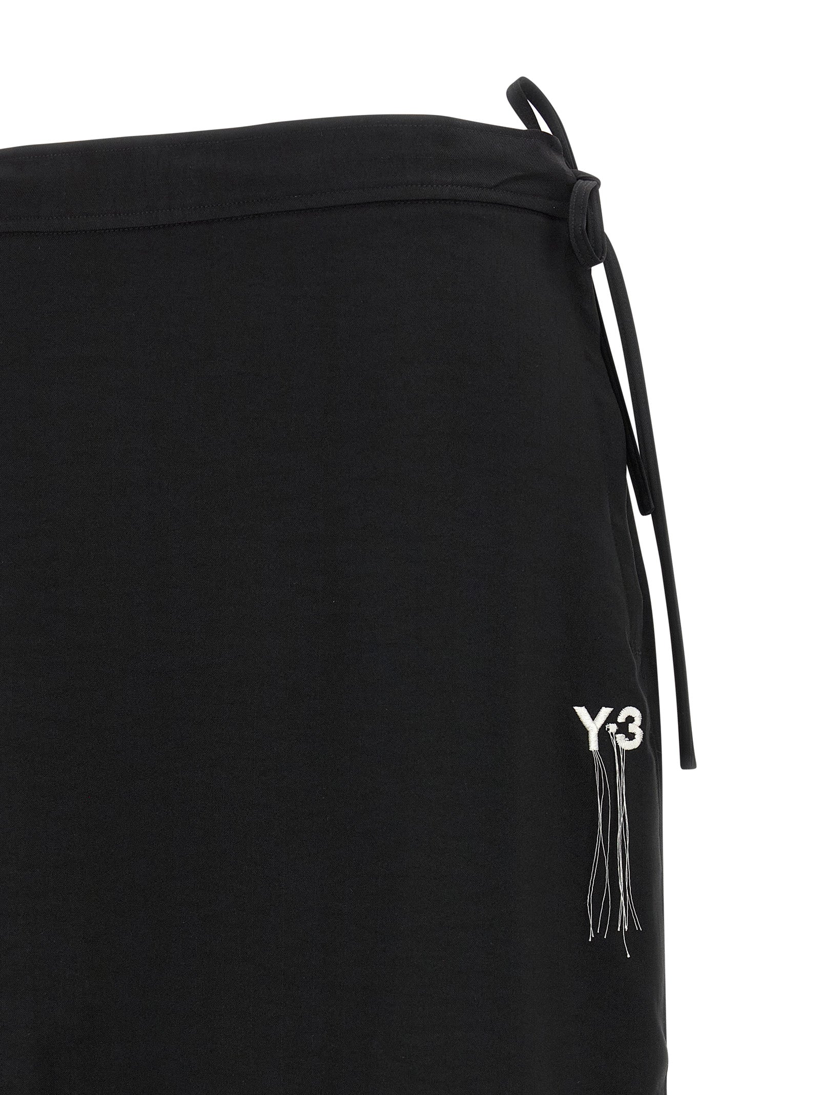 Y-3 - Y-3 - ’Y-3 Sport Uniform Raw Cut 3-Stripes’ skirt - Women’s Bottoms