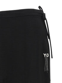 Y-3 - Y-3 - ’Y-3 Sport Uniform Raw Cut 3-Stripes’ skirt - Women’s Bottoms