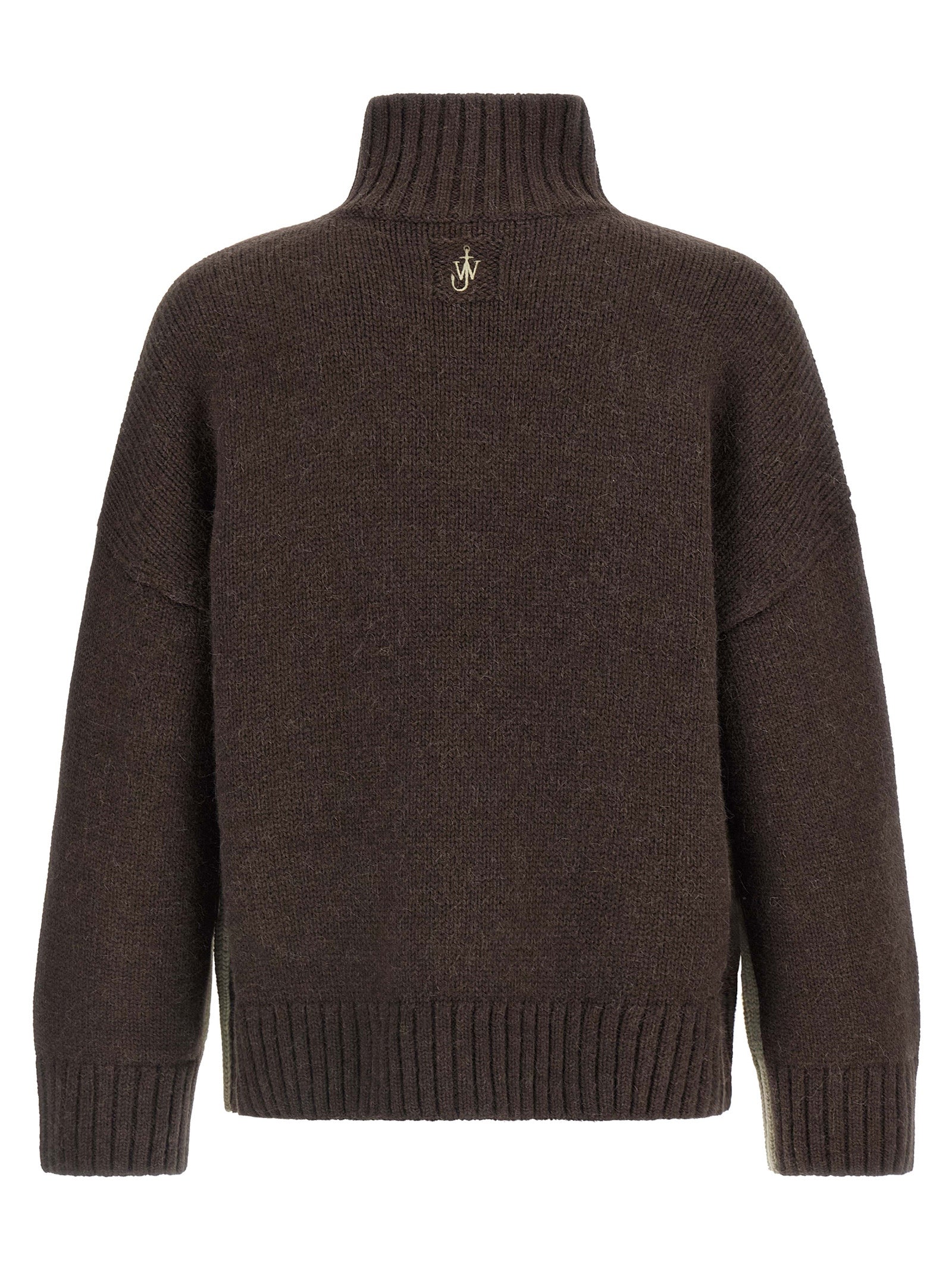 J.W.ANDERSON - J.W.ANDERSON Men’s Two Tone Patch Pocket Sweater Multicolor - Men’s Knitwear